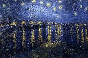 Vincent Van Gogh, Starry Night Over the Rhone